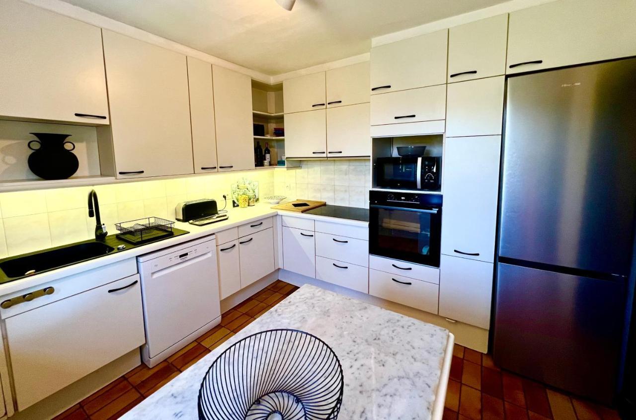 Entre Nice Et Monaco Grande Villa Avec Piscine Privee 12 Personnes Drap Ngoại thất bức ảnh